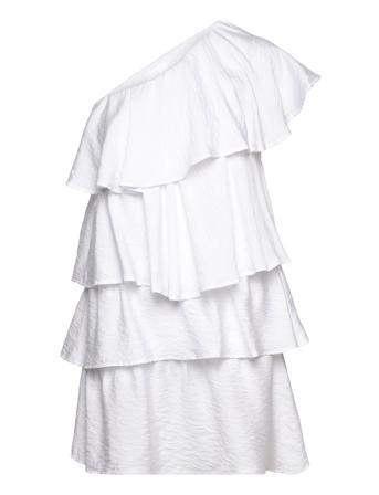 Lr-Bloom Dresses Party Dresses Hvit Levete Room*Betinget Tilbud