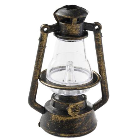 Nyhet 1:12 Miniatyr Retro Lantern Light Fotogenlampa Dockhus M
