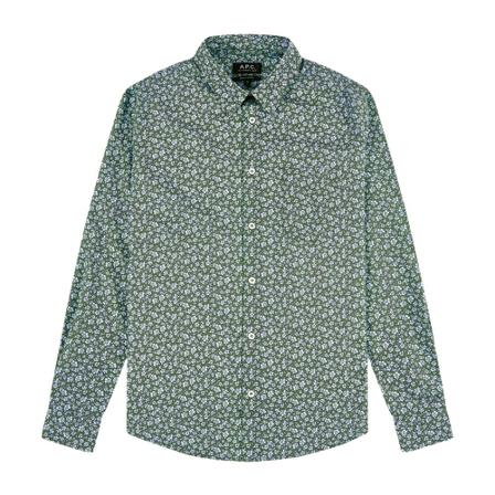 A.p.c. Shirts Grøn, Herre Skjorter