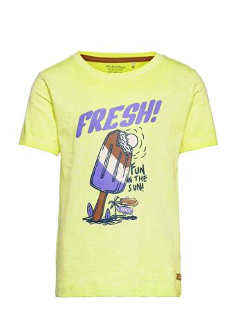 T-Shirt Ss Yellow Minymo