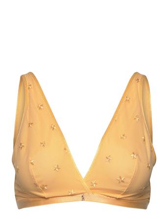 Snapshot Star Non Wired Bralette Lingerie Bras & Tops Soft Bras Triangle Bras Keltainen Freya