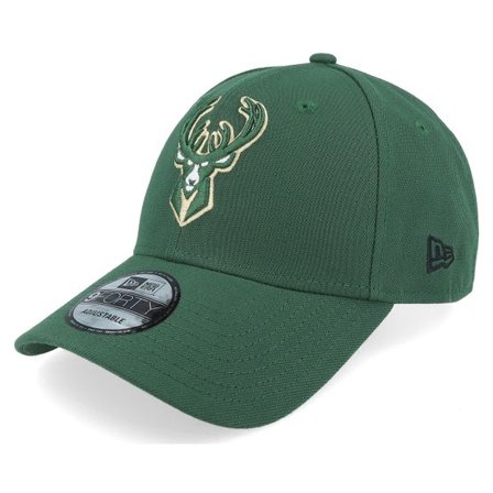 New Era - NBA Grön adjustable Keps - Milwaukee Bucks The League Green Adjustable @ Hatstore