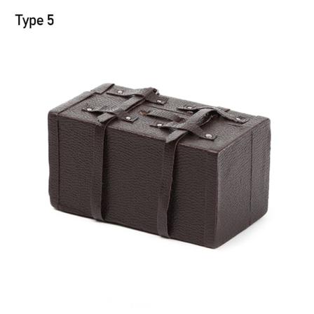 Docka Läder Bagage Mini Resväska Typ 5 Type 5