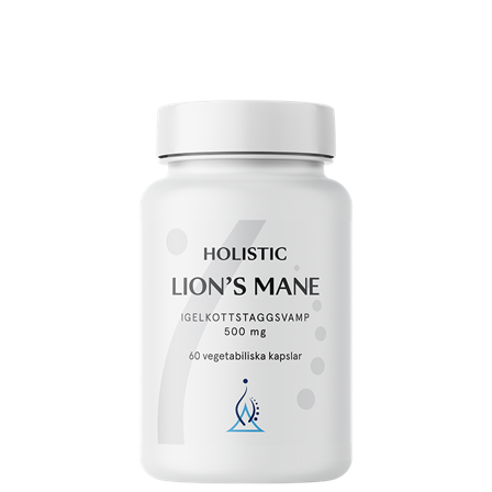 Holistic Lions mane 60 vegetabiliska kapslar