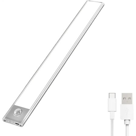 LED-kaappivalot Kaapin liiketunnistimella valot(6000k,40cm)