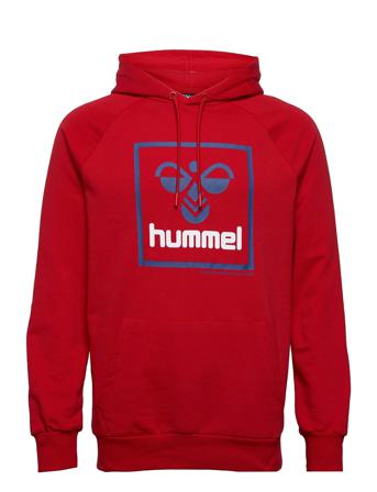 Hmlisam 2.0 Hoodie Hoodie Trøje Rød Hummel