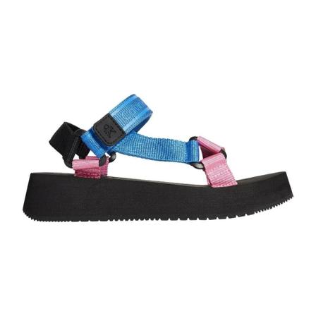 Calvin Klein Prefresato Sandalen , Blauw , Dames , Maat: 40 EU
