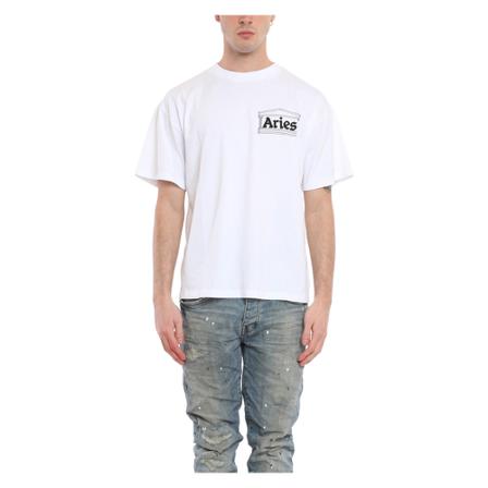 Aries Temple SS Tee Hvid, Herre Outdoor