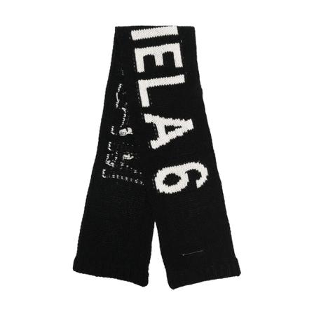 Mm6 Maison Margiela - Halsdukar - Svart - Herr - Storlek: One Size, Herr, Storlek: ONE SIZE