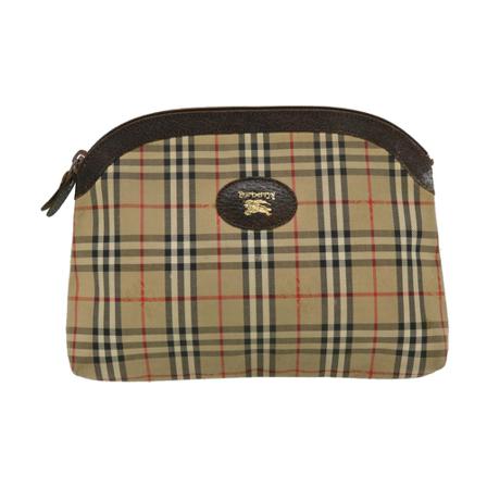 Burberry Vintage Pre-owned Clutch , Beige , Dames , Maat: ONE Size Vintage Tassen