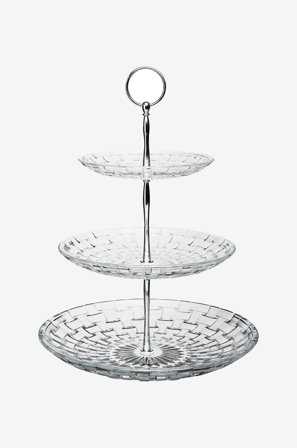 Dorre - Kagefad Glitter - Transparent - Serveringsfade - Fra Homeroom