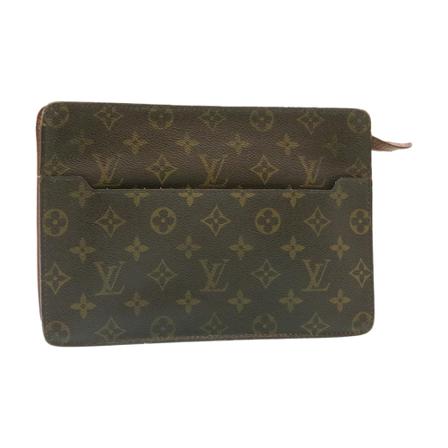 Louis Vuitton Vintage, Pre-Owned Man Cover Bruin, Heren, Maat:ONE Size