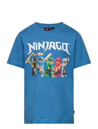 Lwtano 110 - T-Shirt S/S Blue LEGO Kidswear