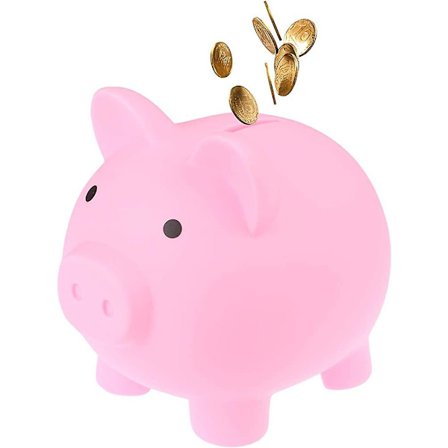 Sød sparegris gris pengekasse vinyl voksne spare møntboks stor sparegris