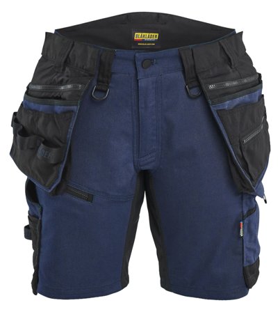Blåkläder 717511498699C46 Shorts marineblå/sort Marineblå/sort, Tøj
