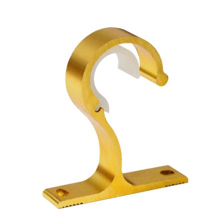 2stk Gardinstangholder Monteringskrok GULL