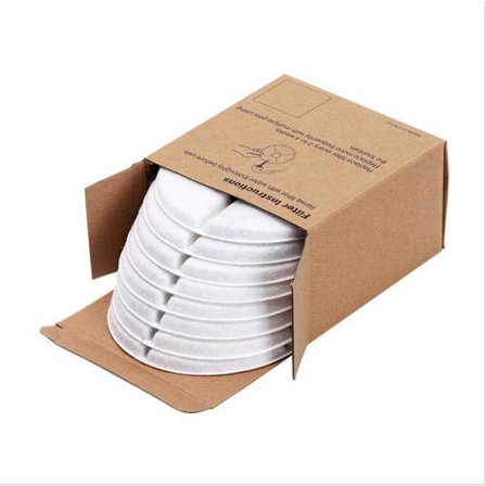 8-pack Petvattenbehållare Filter - Runda, Trippelfiltreringssystem