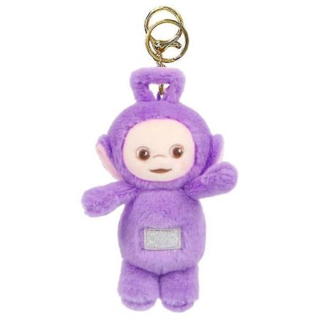 Teletubbies Plysjdukke Skolesekk Tilbehør Anheng Tegneserie Ornament Lilla
