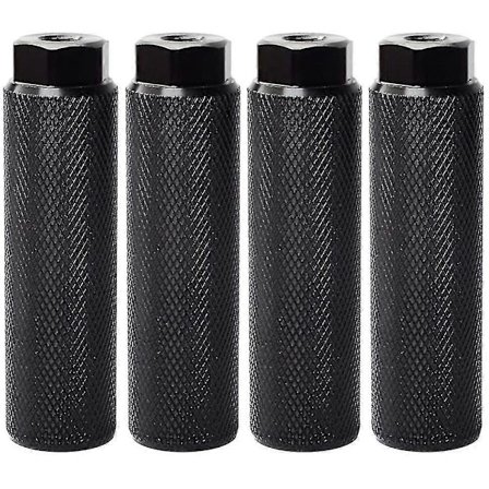 4 st Cykelpinnar, aluminiumlegering Halkskydd Fotstöd Cykelpedaler BMX-pinnar för cykelcykling Bakre Stöd