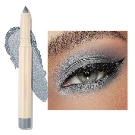 Luomivärikynä, luomivärinappi, eyeliner-kynä, pitkäkestoinen ja vedenpitävä, metallinhohtoinen silmämeikkiluomivärikynä