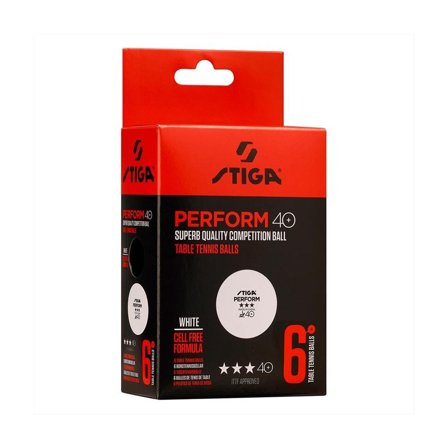 Stiga Perform 3 Star ABS x6 White