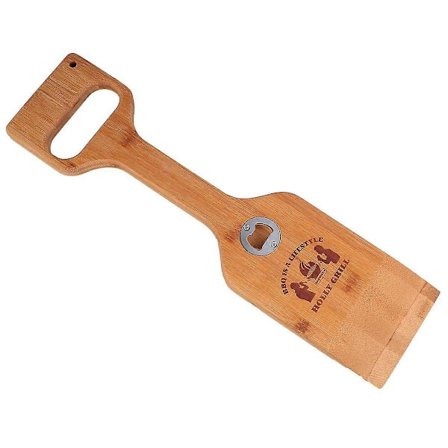 Treskrape for rengjøring av tre, treskje, grillspatel, stekespatel i tre, matlagingsspatel for hjemmet