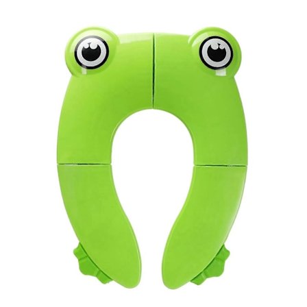 Toilettræningstøj til Børn, Foldbar Toilettræner til Rejser, Bærbar Rejsetoilet