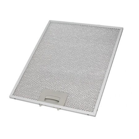 Universelt metallfilter 31x25 cm for Bosch Siemens med holdbar