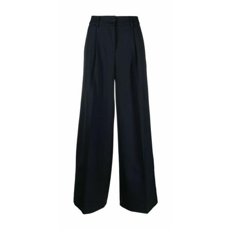 P.a.r.o.s.h., Wide Trousers Blauw, Dames, Maat:S