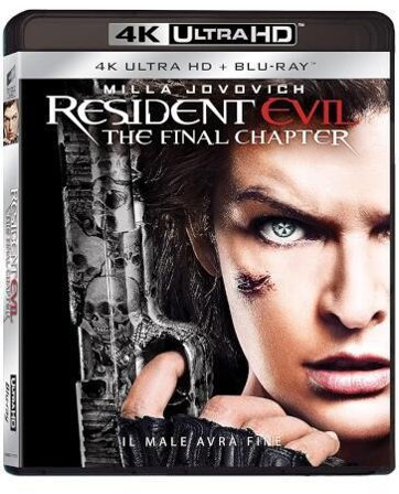 Resident Evil: The Final Chapter (4K Ultra Hd+Blu-Ray)