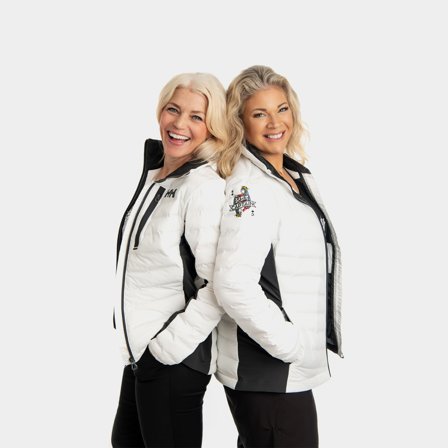 Veste légère / veste isolante She Captain x Helly Hansen, blanche, Medium