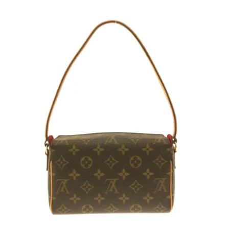 Louis Vuitton Vintage Pre-owned Shoulder Väska brun, Dam Vintage Väskor, Dam, Storlek: ONE SIZE