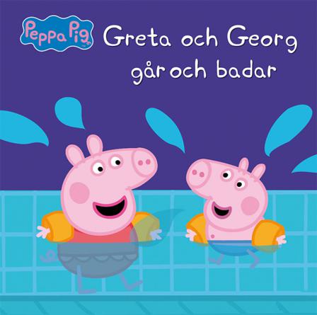 Greta och Georg går och badar - Bok av Mark Baker & Neville Astley - Inbunden