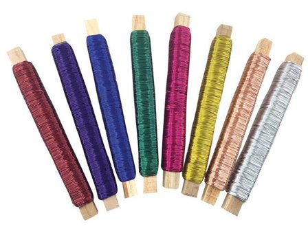 PLAYBOX Metalltråd 8 färger - Lyreco - Skola och förskola - Hobbymaterial - Pyssel