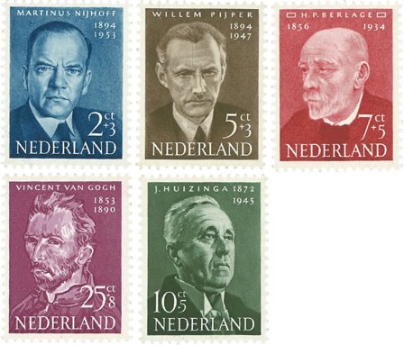 Holland 1954 - NVPH 641-645 - Postfrisk