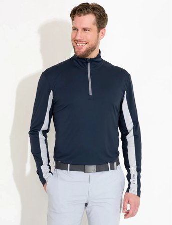 Abacus Mens Aloha Uv Longsleeve - Navy - XL