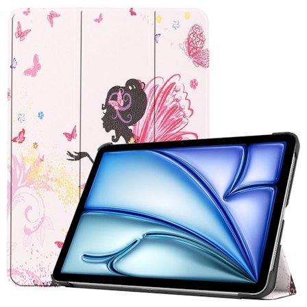 Till iPad Air 11 (2024) Slim fit tri-fold fodral - Girl