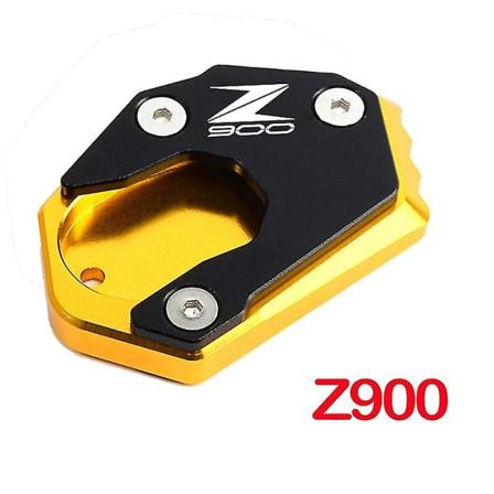 Motorsykkel Side Stativ Forlengelse Kickstand Forstørret Plate For Kawasaki Z 650 900 Z900 Rs Se Z650 Z900