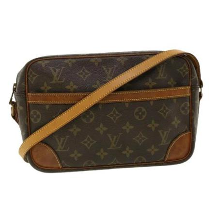 Louis Vuitton Vintage, Pre-owned Canvas louis-vuitton-bags Bruin, Dames, Maat:ONE Size