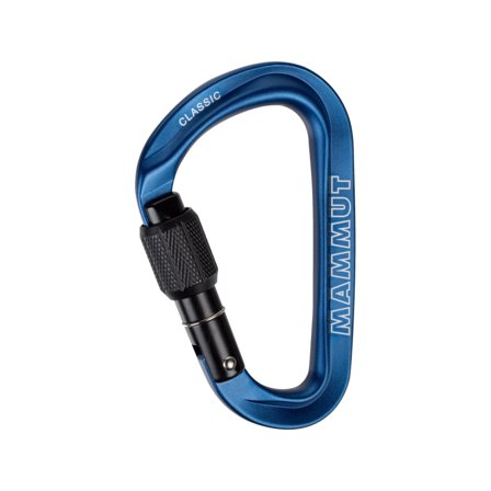 Mammut Classic Hms Screwgate Carabiner Mountaineering equipment Blue OneSize