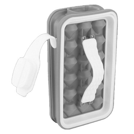 Sphere Ice Cube Stencil Silikon Ice Ball Box Bärbar iskub för hemmet