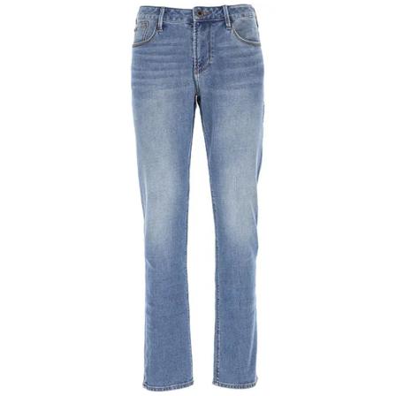 Emporio Armani, Jeans Blauw, Heren, Maat:W34,leer