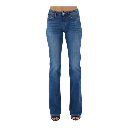 Don The Fuller, Flared Jeans Blauw, Dames, Maat:W30