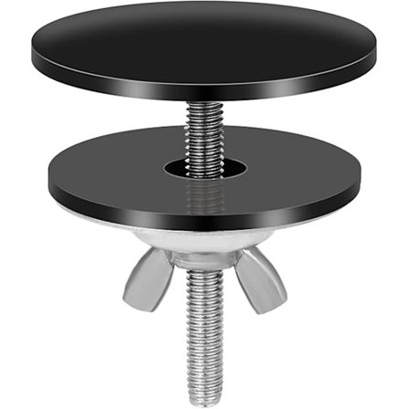 Hulldeksel For Vask Svart, Sink Hole Covers