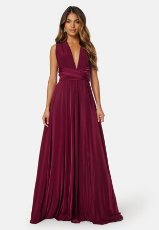 Goddiva - Multi Tie Maxi Dress - Kläder - - Bubbleroom