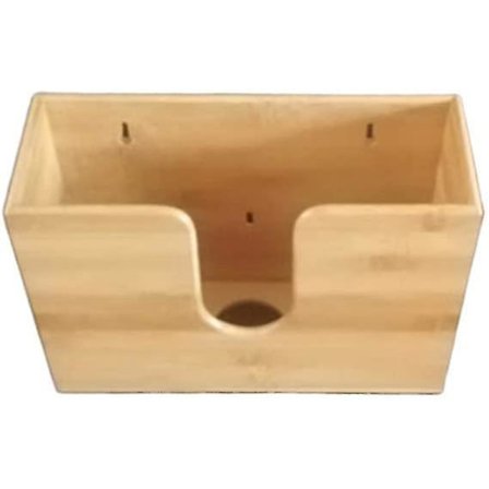 Bambupaperipyyhkeiden seinä- ja pöytäpidike käsipyyhkeille