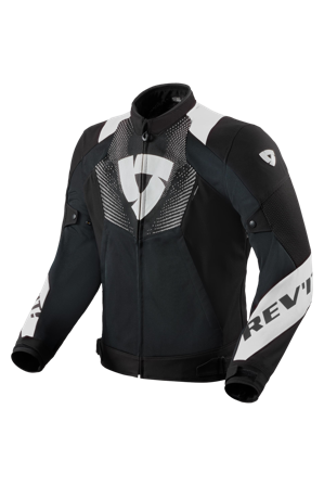 Motorradjacke REV'IT! Hyperspeed 3 GT Air Schwarz/Weiß S