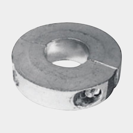 Anod axel smal Ø25mm Aluminium