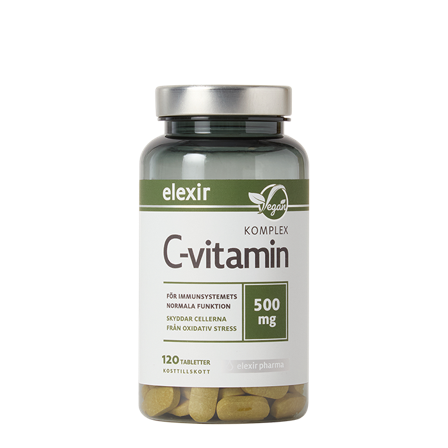 Elexir Pharma C-vitamin Komplex 120 tabletter