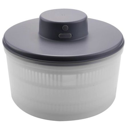 Elektrisk salatslynge - Salat- og grøntsagstørrer, USB-genopladelig, hurtigtørrende salat- og frugtslynge